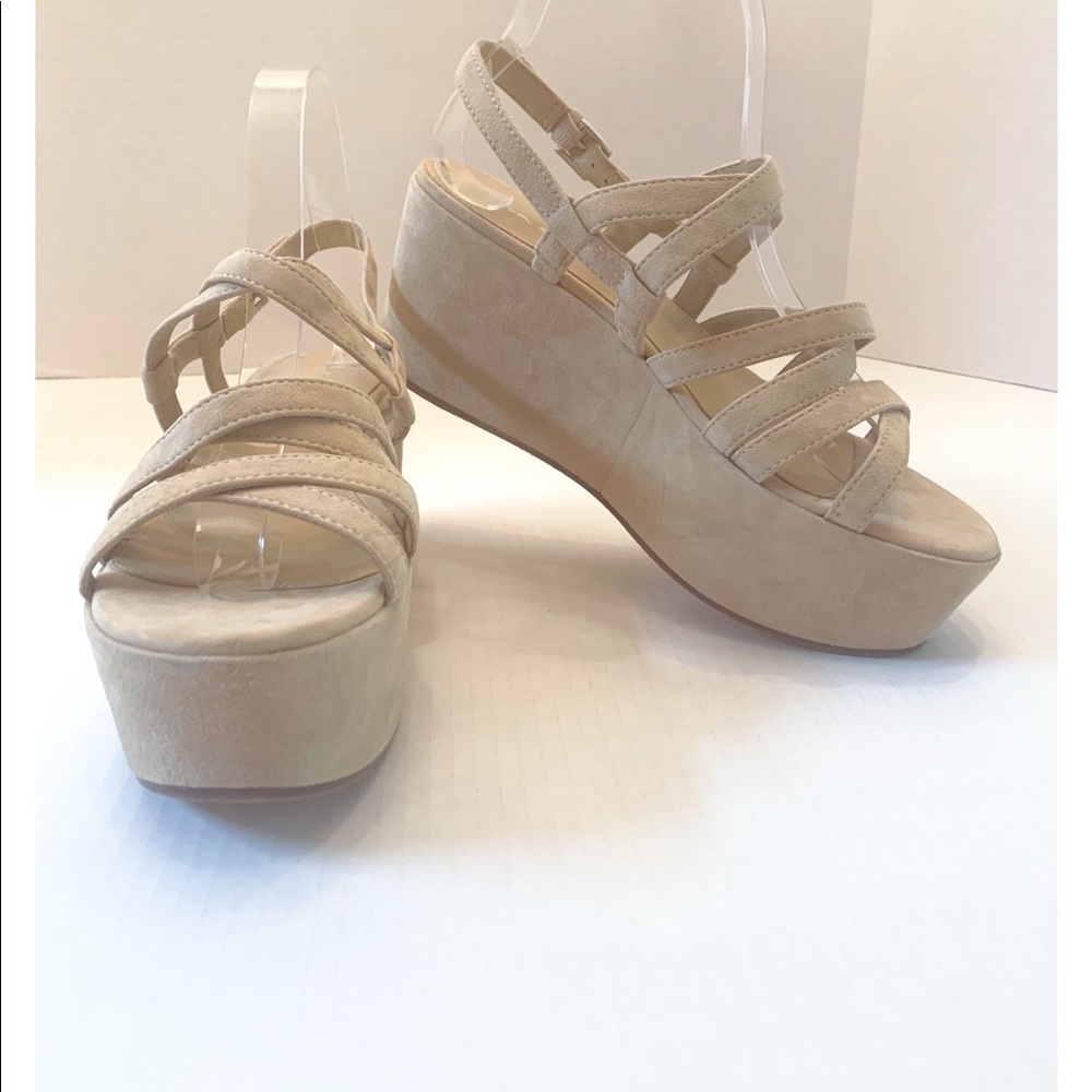 Vintage via spiga platform sandals